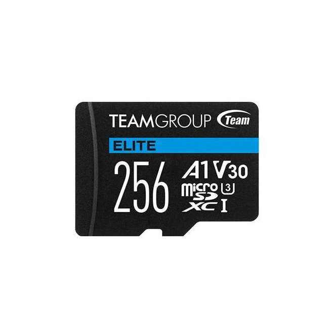 کارت حافظه microSDXC تیم گروپ مدل Elite کلاس 10 استاندارد UHS-I U3 سرعت 90MBps ظرفیت 256GB